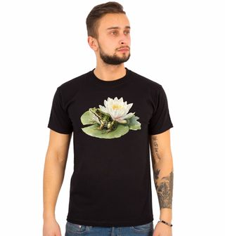 Obrázek 1 produktu Pánské tričko Žába na Leknínu