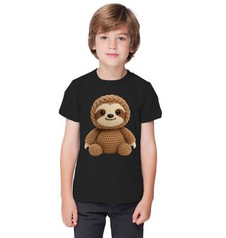 Obrázek 1 produktu Dětské tričko Háčkovaný Lenochod