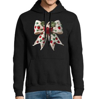 Obrázek 1 produktu Pánská mikina Háčkovaná Mašle s Jahodou