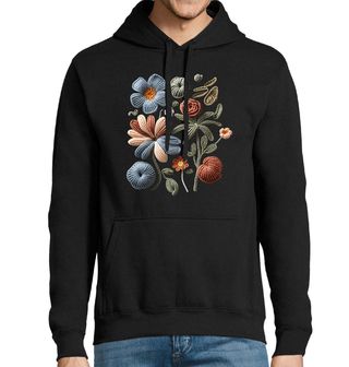 Obrázek 1 produktu Pánská mikina Háčkované Jarní Květiny