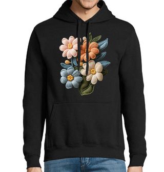 Obrázek 1 produktu Pánská mikina Háčkované Luční Květiny