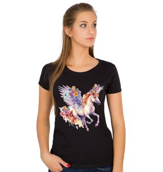 Obrázek 1 produktu Dámské tričko Květinový Pegas