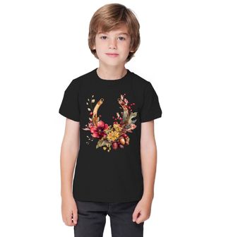 Obrázek 1 produktu Dětské tričko Podzimní Podkova Štěstí