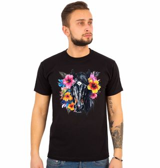 Obrázek 1 produktu Pánské tričko Tropický Černý Kůň