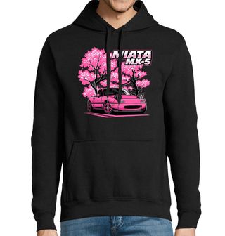 Obrázek 1 produktu Pánská mikina Růžová Miata Mazda MX-5