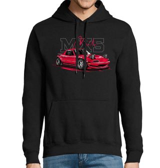 Obrázek 1 produktu Pánská mikina Červená Miata Mazda MX-5