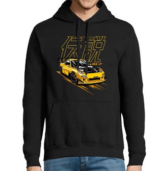 Obrázek 1 produktu Pánská mikina Žlutá Mazda RX-7 Legend
