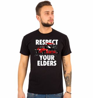 Obrázek 1 produktu Pánské tričko Respektuj své předchůdce Respect Your Elders