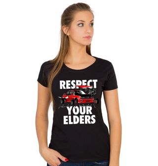 Obrázek 1 produktu Dámské tričko Respektuj své předchůdce Respect Your Elders