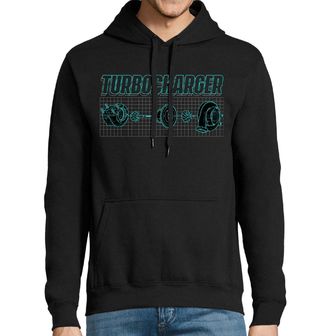 Obrázek 1 produktu Pánská mikina Turbodmychadlo Turbocharger