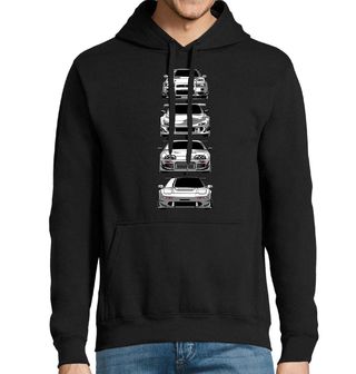 Obrázek 1 produktu Pánská mikina Japonská Sportovní Auta