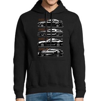 Obrázek 1 produktu Pánská mikina Generace Toyota Supra MK.2 - MK.5