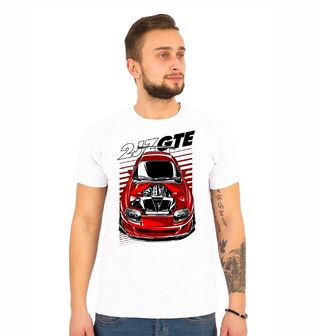 Obrázek 1 produktu Pánské tričko Červená Toyota 2JZ GTE
