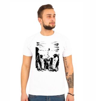 Obrázek 1 produktu Pánské tričko Odvážný Tučňák But Why