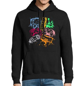 Obrázek 1 produktu Pánská mikina Barevné Herní Ovladače