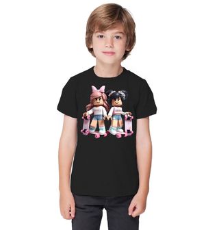 Obrázek 1 produktu Dětské tričko Roblox Holky na Skateboardu
