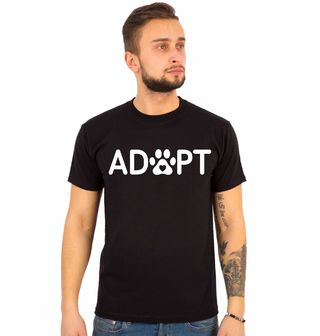 Obrázek 1 produktu Pánské tričko Adoptuj Psa Adopt