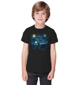 Obrázek 1 produktu Dětské tričko Labradorský retrívr ve Hvězdné noci