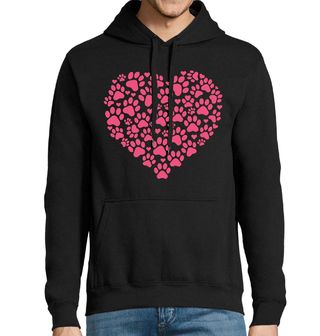 Obrázek 1 produktu Pánská mikina Růžové Srdce z Tlapek