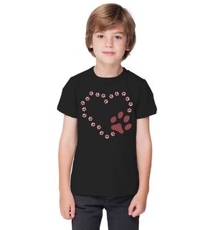 Obrázek 1 produktu Dětské tričko Srdce ze Psích Stop