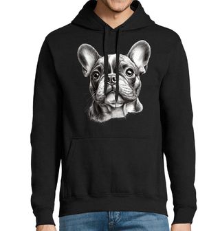 Obrázek 1 produktu Pánská mikina Francouzský buldoček Skica