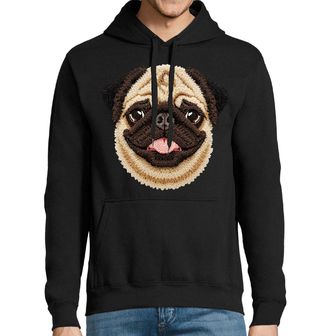 Obrázek 1 produktu Pánská mikina Háčkovaný Mops