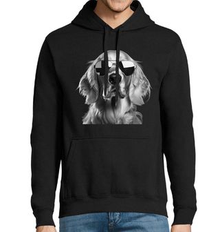 Obrázek 1 produktu Pánská mikina Zlatý retrívr se Slunečními Brýlemi