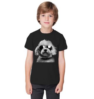 Obrázek 1 produktu Dětské tričko Bišonek s Brýlemi