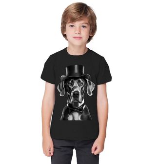 Obrázek 1 produktu Dětské tričko Gentleman Německá doga