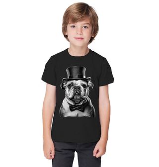 Obrázek 1 produktu Dětské tričko Gentleman Anglický buldok