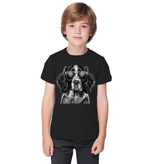 Obrázek 1 produktu Dětské tričko Anglický špringeršpaněl s Brýlemi