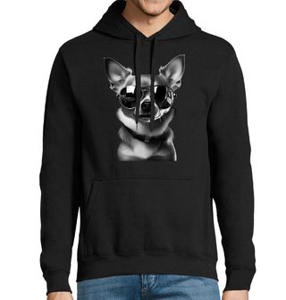 Obrázek 1 produktu Pánská mikina Čivava s Brýlemi