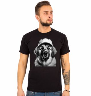 Obrázek 1 produktu Pánské tričko Leonberger s Kšiltovkou