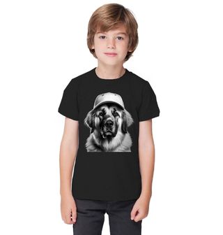Obrázek 1 produktu Dětské tričko Leonberger s Kšiltovkou