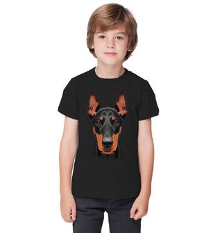 Obrázek 1 produktu Dětské tričko Háčkovaný Dobrman