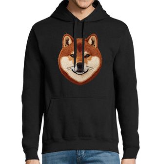 Obrázek 1 produktu Pánská mikina Háčkovaná Shiba-Inu