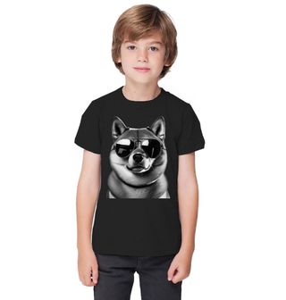 Obrázek 1 produktu Dětské tričko Shiba-Inu s Brýlemi