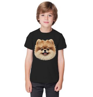 Obrázek 1 produktu Dětské tričko Háčkovaný Pomeranian