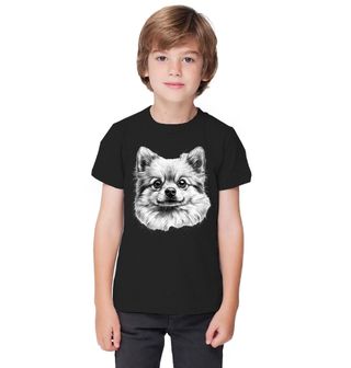 Obrázek 1 produktu Dětské tričko Pomeranian Skica