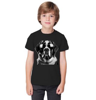 Obrázek 1 produktu Dětské tričko Bernardýn s Brýlemi