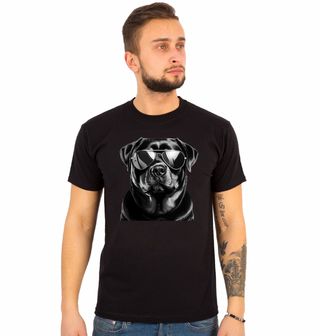 Obrázek 1 produktu Pánské tričko Rotvajler s Brýlemi