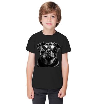 Obrázek 1 produktu Dětské tričko Rotvajler s Brýlemi