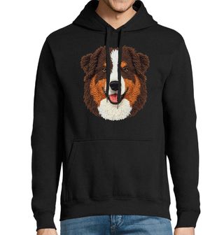 Obrázek 1 produktu Pánská mikina Háčkovaný Australský ovčák