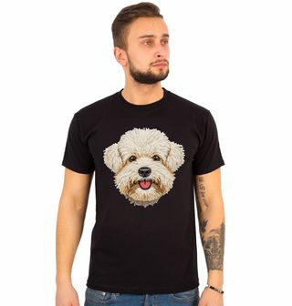 Obrázek 1 produktu Pánské tričko Háčkovaný Maltipoo