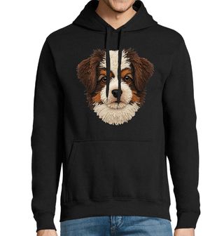 Obrázek 1 produktu Pánská mikina Háčkovaný Miniaturní australský ovčák