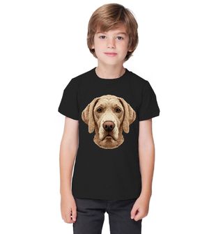 Obrázek 1 produktu Dětské tričko Háčkovaný Výmarský ohař