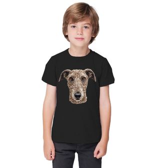 Obrázek 1 produktu Dětské tričko Háčkovaný Irský vlkodav