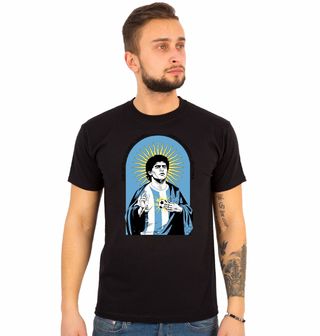 Obrázek 1 produktu Pánské tričko Bůh Fotbalu Diego Maradona
