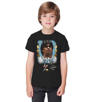 Obrázek 1 produktu Dětské tričko Zlatá Legenda Diego Maradona 10
