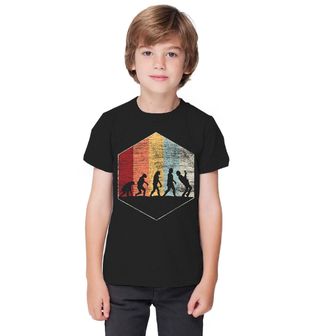 Obrázek 1 produktu Dětské tričko Retro Evoluce Kytaristy